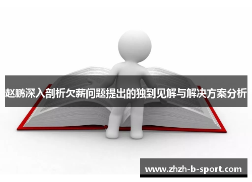 赵鹏深入剖析欠薪问题提出的独到见解与解决方案分析
